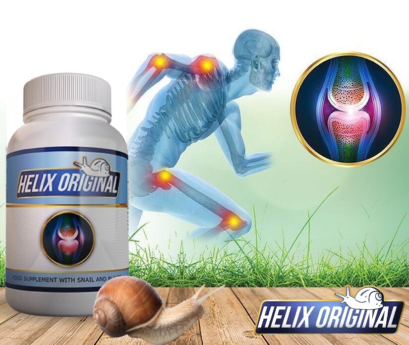 Helix Original 30 Capsules + HelixCream 100ml – Joint & Massage Support Set