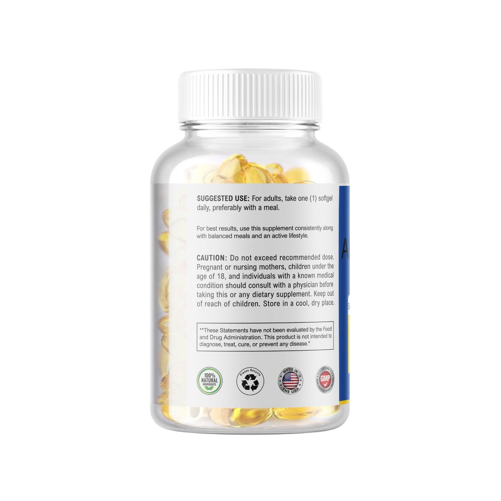 240 Softgels Alpha Lipoic Acid 600mg Per Serving 240 Servings