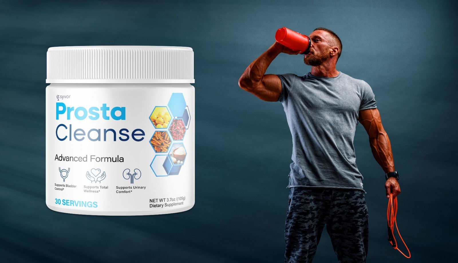 (1 Pack) Prosta Cleanse Powder Advanced Prostate Health Max Support Supplement