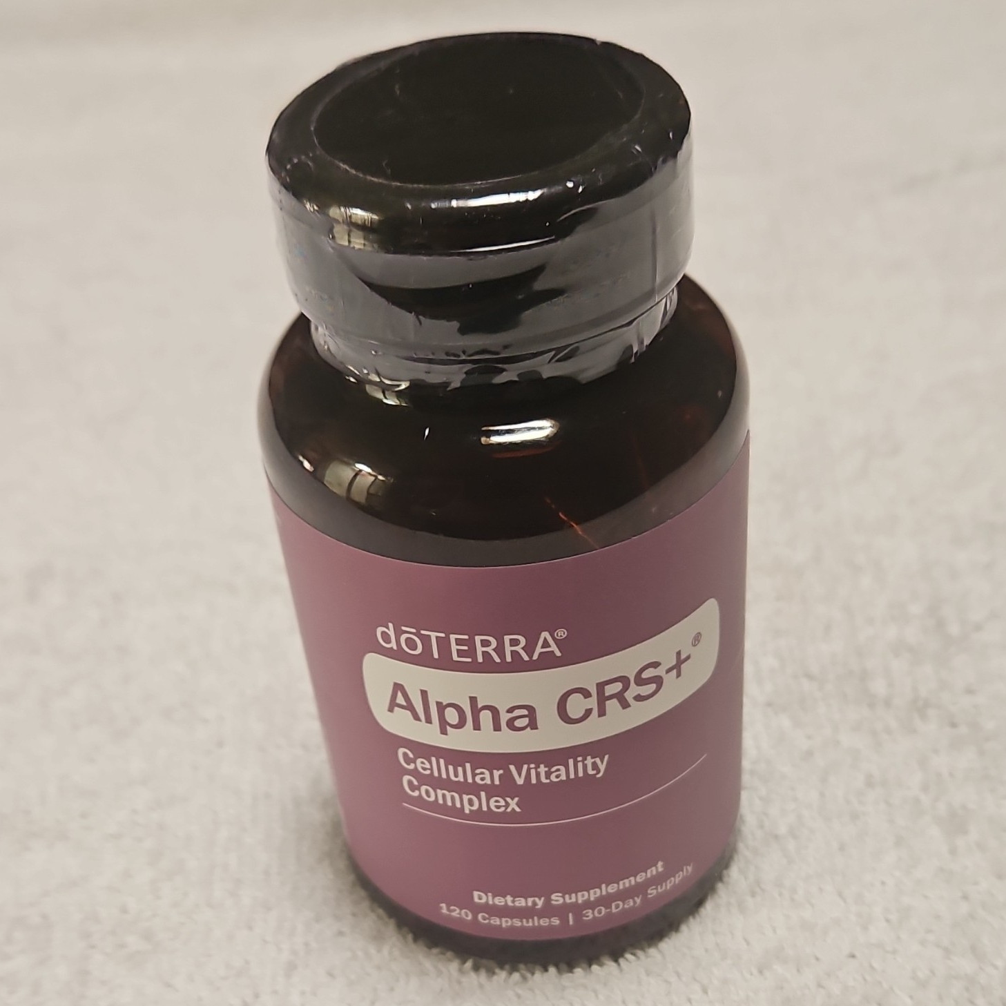 doTERRA Alpha CRS+ Cellular Vitality Complex Dietary Supplement, 120 Capsules