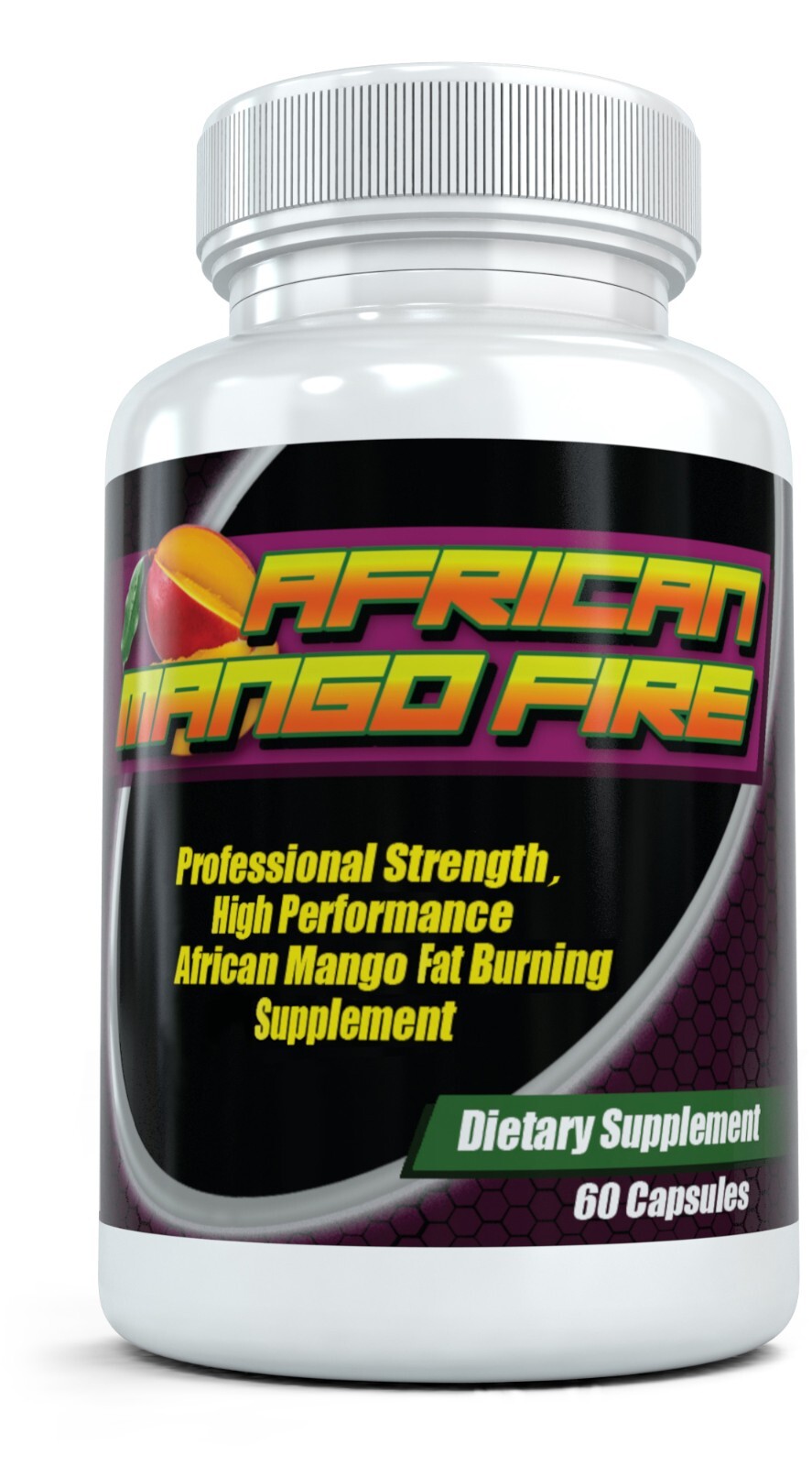 African Mango Fire 60 Capsules Weight Loss and Fat Burner Appetite Suppressant