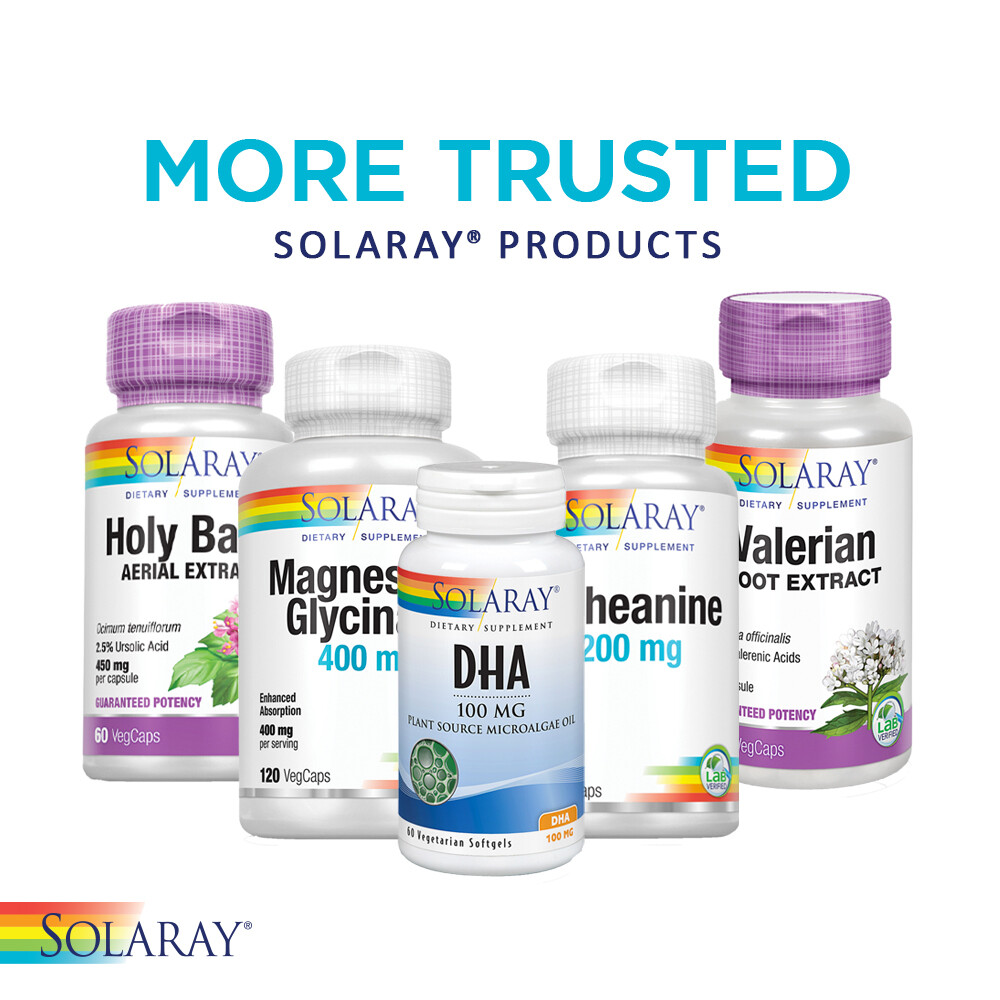 Solaray St. John’s Wort Aerial Extract 450mg Two Daily | 60ct, 30 Serv.