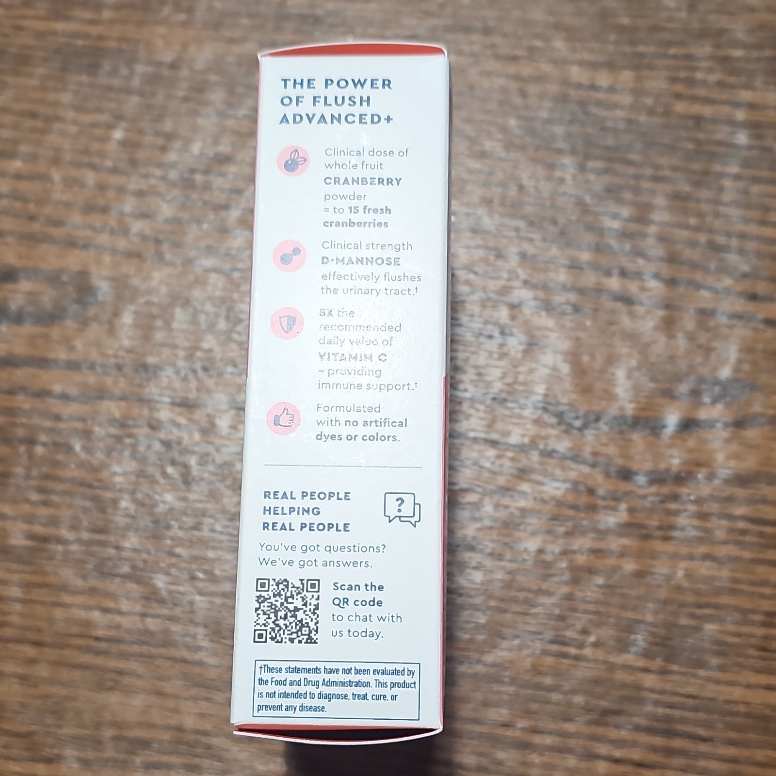 Uqora Flush Advanced+ Triple Berry Urinary Drink Mix 10 Sticks 2.3oz