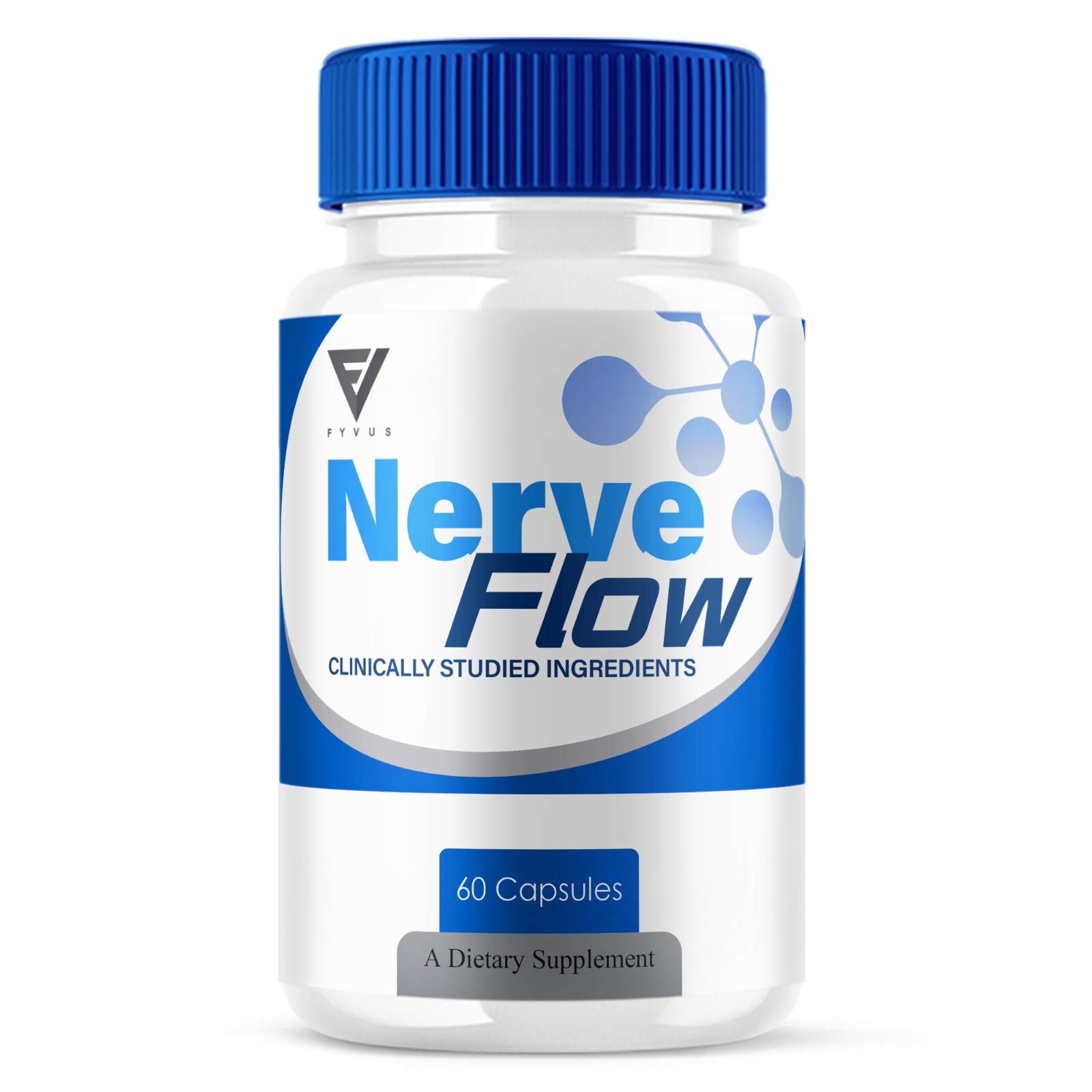 Nerve Flow Nerve Support Supplement, NerveFlow Advanced (60 Capsules)