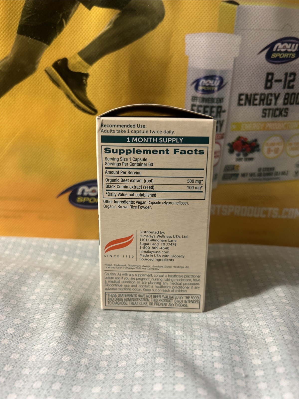 Himalaya Wellness Beet Root 60 Veg Caps Exp. 07/2027