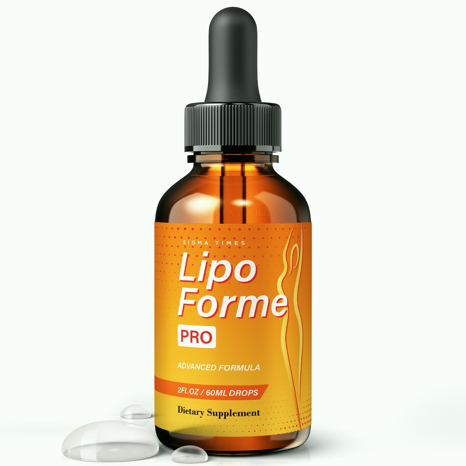 Lipo Forme Pro Drops, Fat Burner, Metabolism & Weight Loss Support (30 serv)