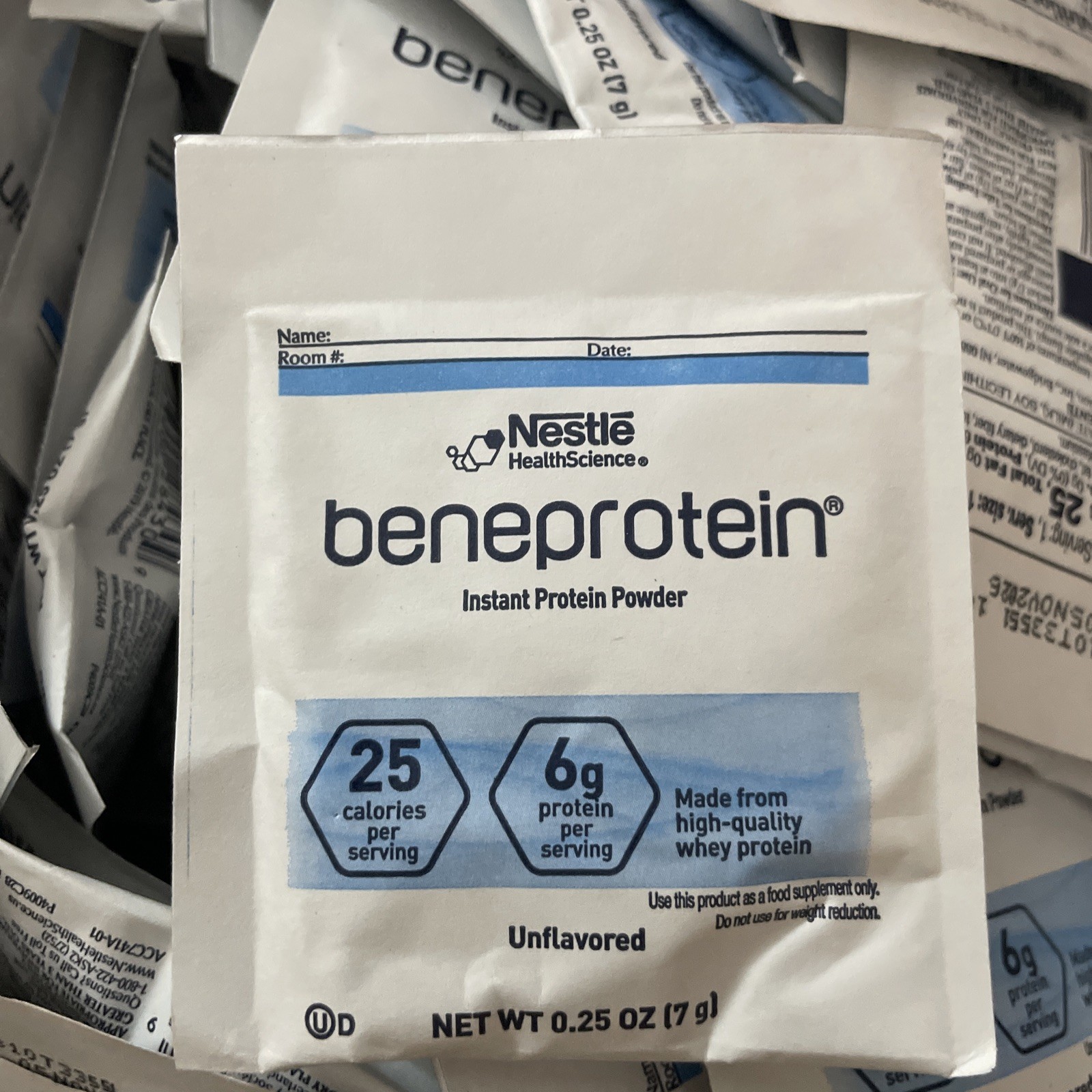Nestle Beneprotein Oral Supplement Unflavored 7 Gram Packet 75 Ct