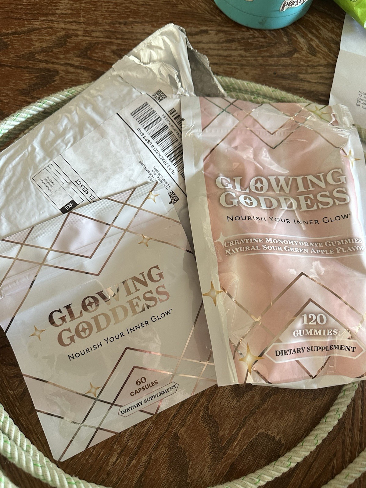 NEW!!! Glowing Goddess Bovine Organ Supplement & Creatine Gummies Hormone Free