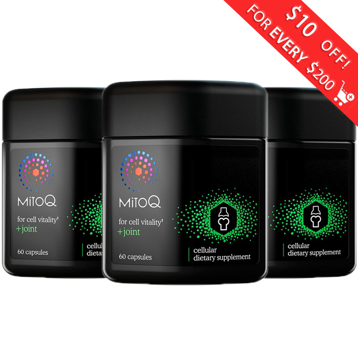3 Packs MitoQ Joint Support Green Lipped Mussel Extra 180 Softgel New Zealand