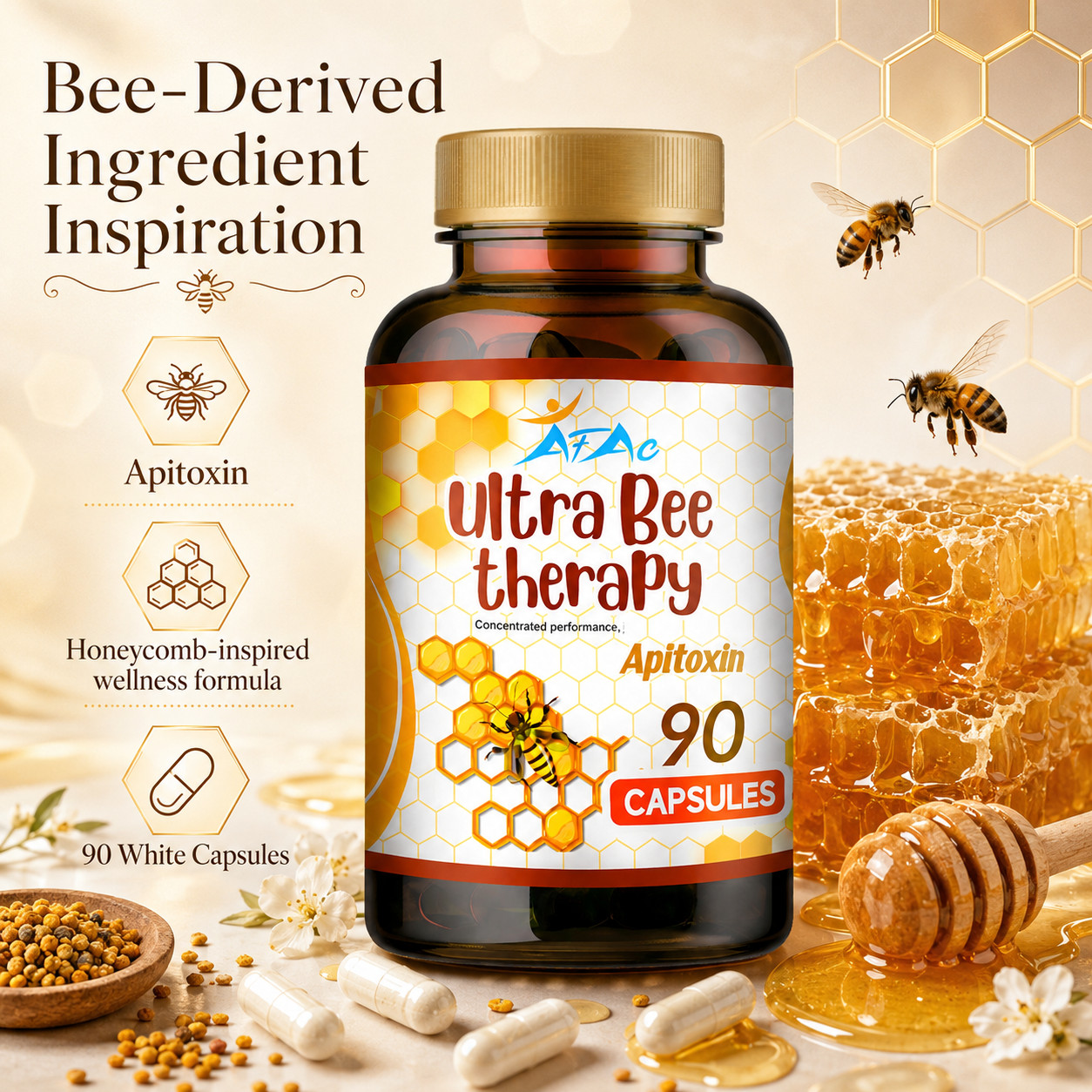2 Bio Bee Therapy Venom Extract anti-inflammatory Miracle Arthritis support 180
