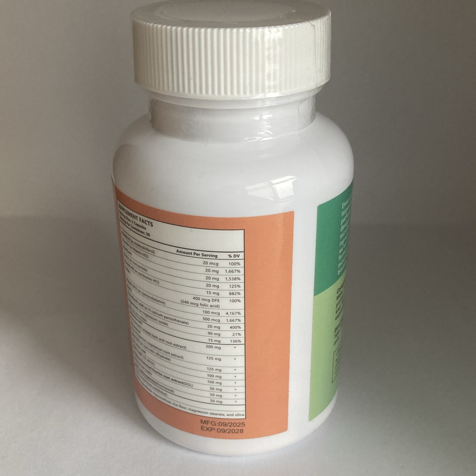emma Digestive Support & Gas Relief Capsules 60 Count Exp 09/2028