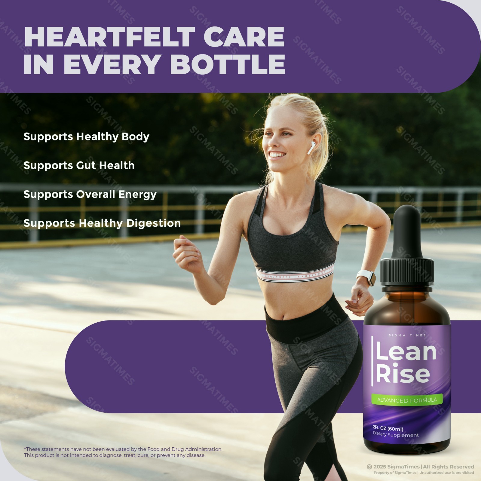 LeanRise Drops, Lean Rise for Weight Management, Healthy Metabolism (30 serving)