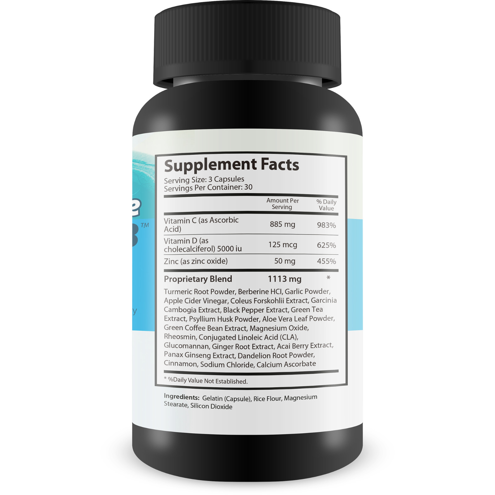 Aquamarine – D3 – Vitamin D & Herbs Health Support Formula – Blood Pressure