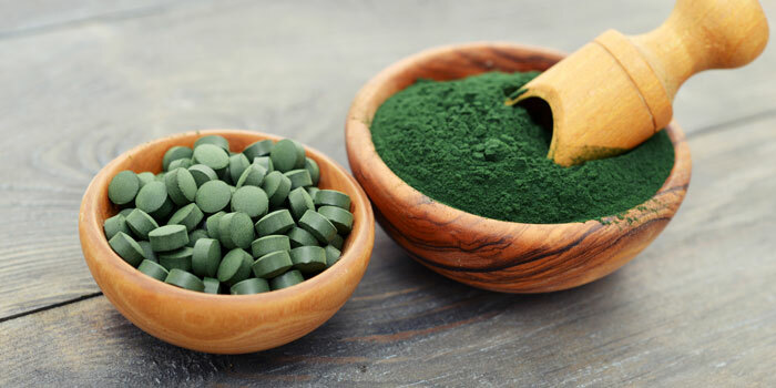 spirulina chlorella – Blue Green Algae 500mg – plant protein source 1B