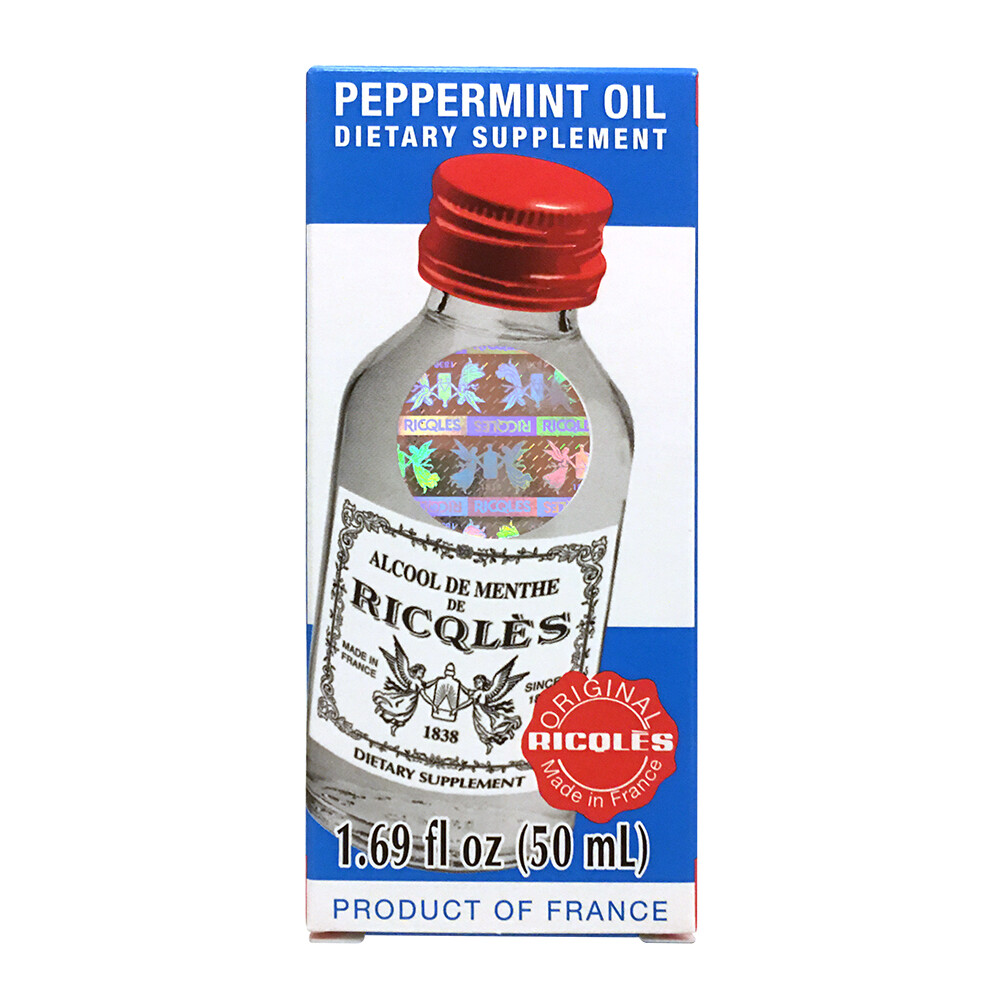 Ricqlès Peppermint Oil Dietary Supplement (1.69 fl. oz)