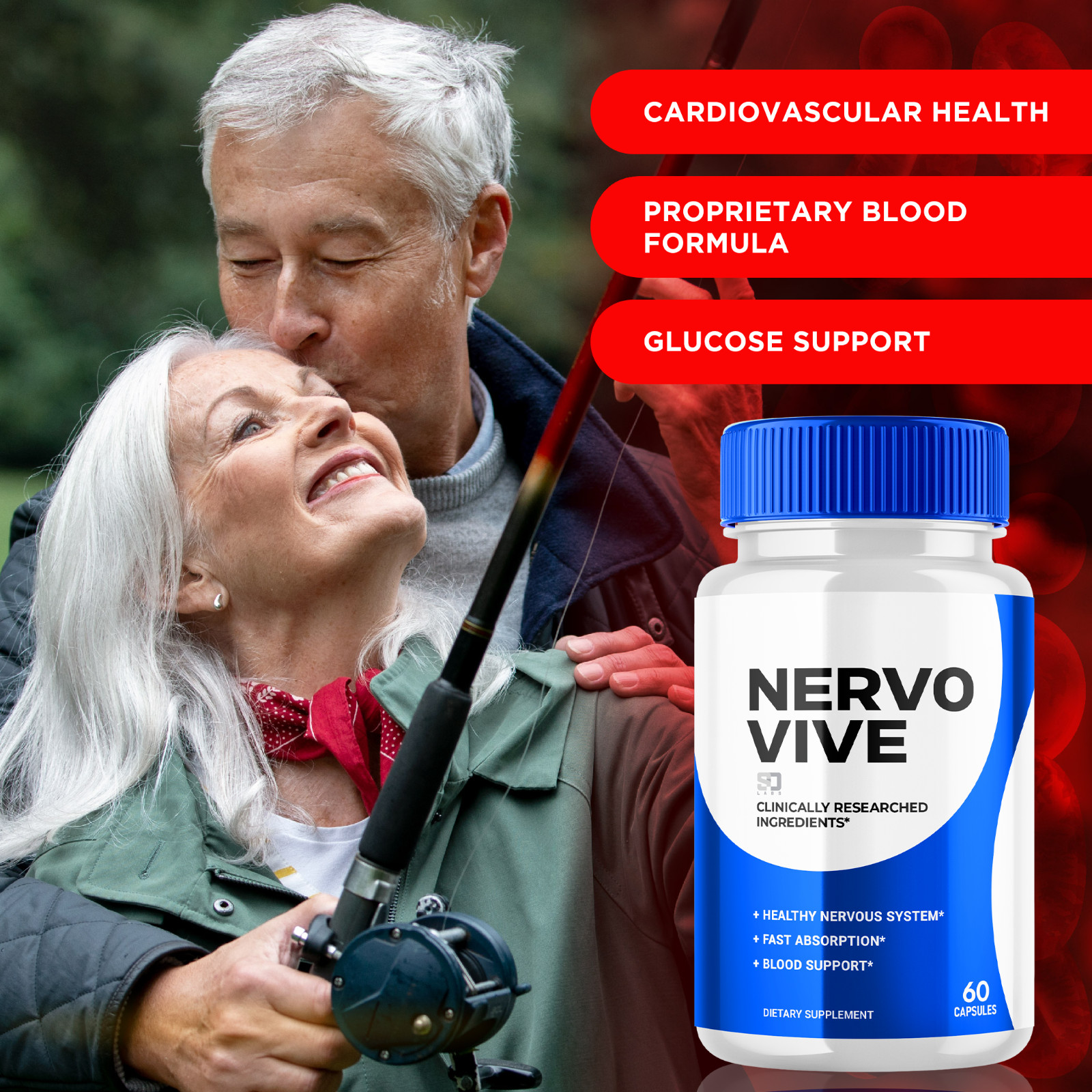 Nervovive Nerve Relief Pills to Support Mobility & Reduce Nerve Aches (1 Pack)