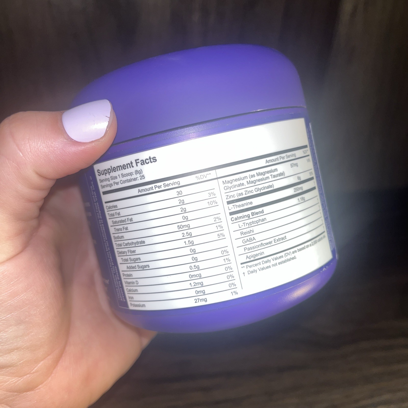 The Sleep Treat Company Hot Cocoa Magnesium Sleep Support Powder 6.7 oz