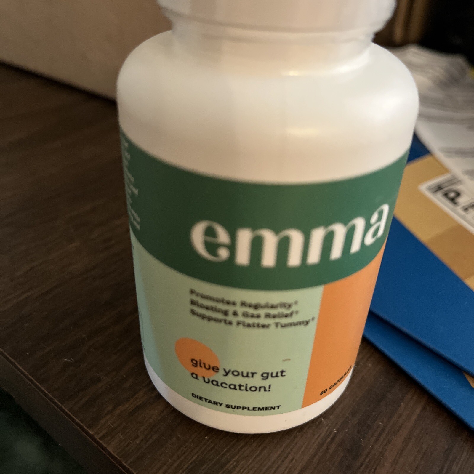 Emma Relief Supplement Keto for Gut Bloating 60 Caps Colon Cleanse!