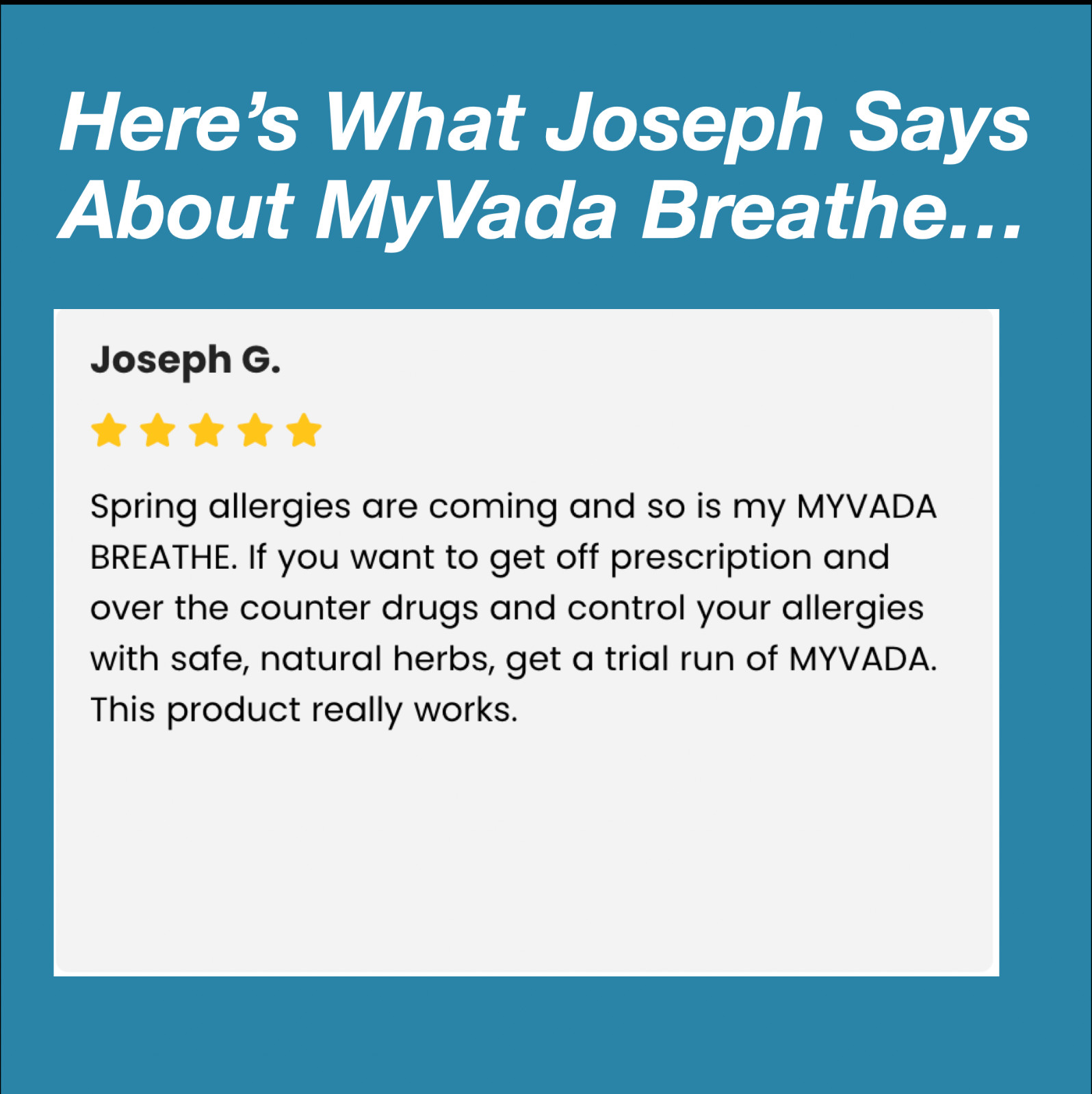 MyVada Breathe – Ayurvedic Herbal Organic Respiratory Support Supplement