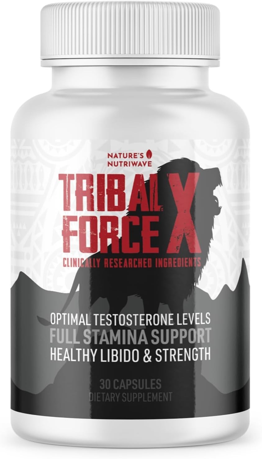 Nature’s NutriWave TribalForce X – Daily Botanical Supplement with Ginkgo Biloba