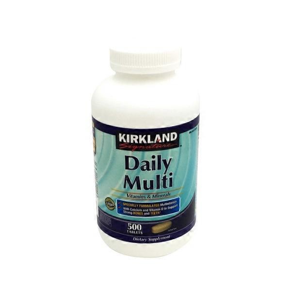 Kirkland Signature Daily Multi, 500 Tablets (3 Pack)