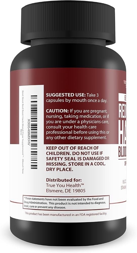 Beetroot RedRoot Hack Extra Circulation Booster Organic Beet Root Exp:02/2028