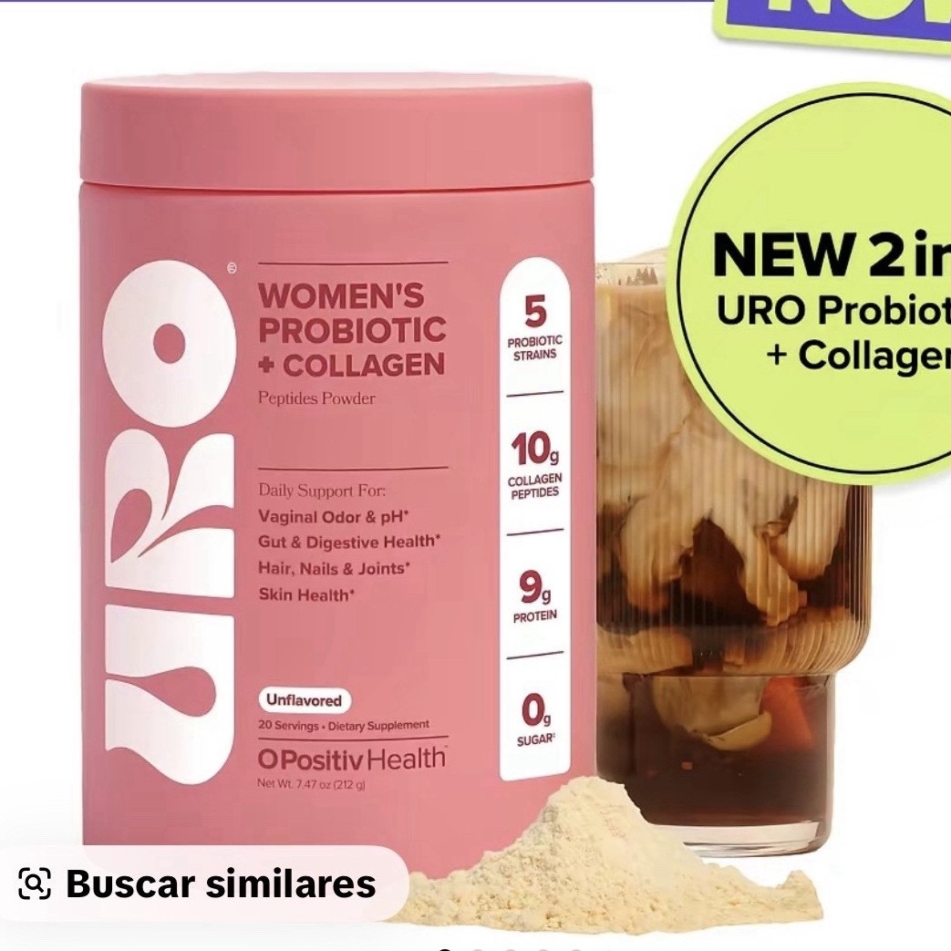 O Positiv Health Probiotic + Collagen Powder Unflavored 0g Sugar Women 7.47oz