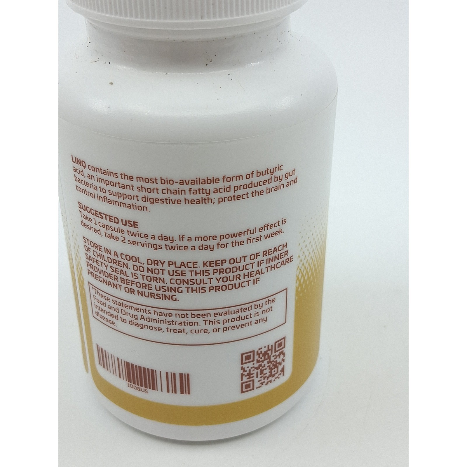 ActivZ LinQ Strengthens the Gut-Brain Connection 60 capsules Sealed EXP 11/2028
