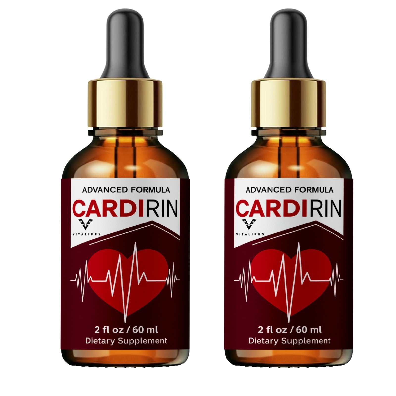 (2 Pack) Cardirin Blood Support Drops Cardi Rin Vitamin Supplement 120ml
