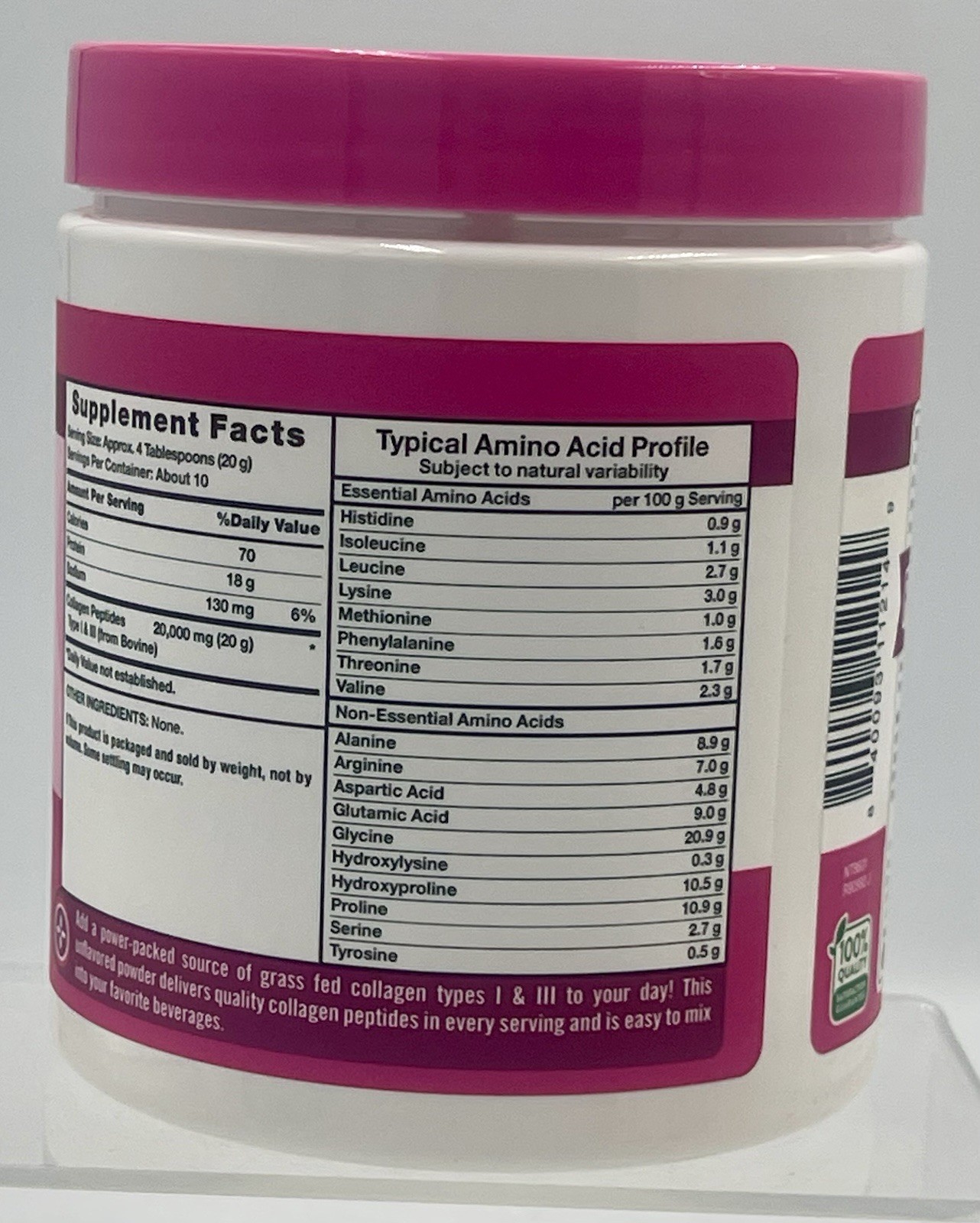 Nature’s Truth Ultra Collagen Peptides Powder Unflavored 7oz EXP 07/2029