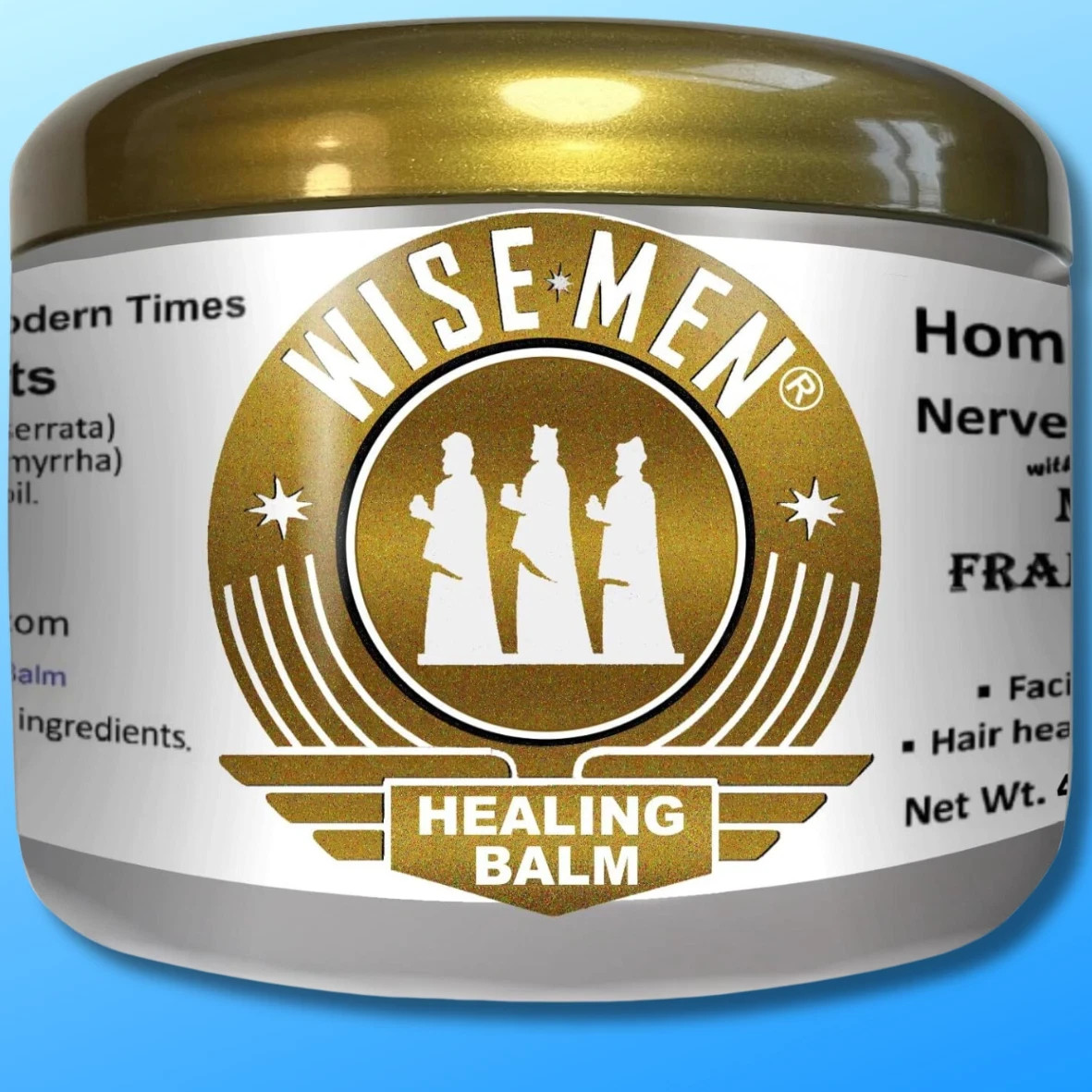 Wise Men Healing Balm Frankincense Myrrh Pain Relief Neuropathy Soothing