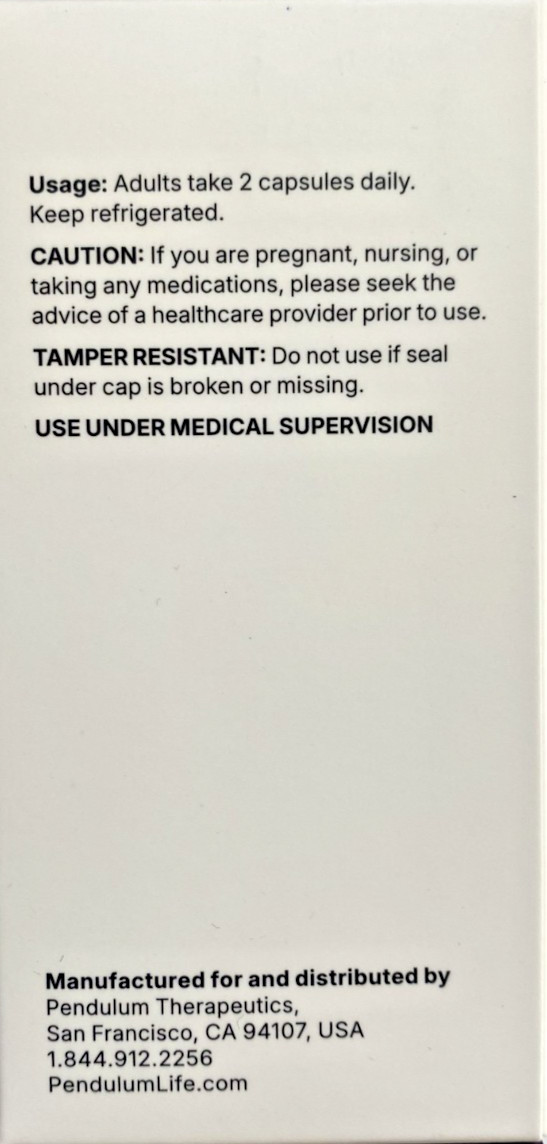 Pendulum – Glucose Control – Medical Probiotic Supplement – 60 Capsules
