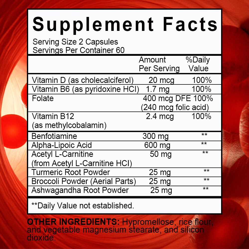 Alpha Lipoic Acid and Turmeric Help Nourish Nerves and Neurotransmitters