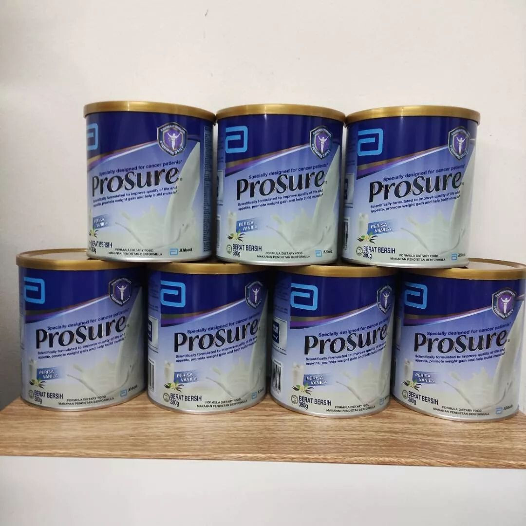 4 X Abbott Pro sure Milk (High Protein, Prebiotic & EPA) 380g FAST SHIPPING DHL