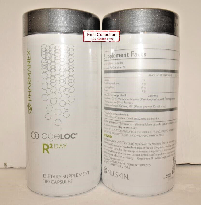 Nu Skin Nuskin Pharmanex ageLOC R2 Day Formula Sealed