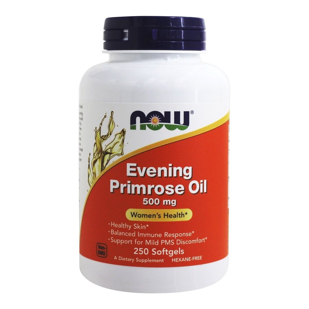 NOW Foods Evening Primrose Oil 500 mg., 250 Softgels