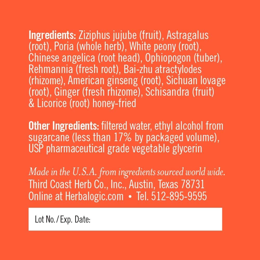 Herbalogic – Peak Power Liquid Herb Drops – 4 Fl Oz (Pack of 1)