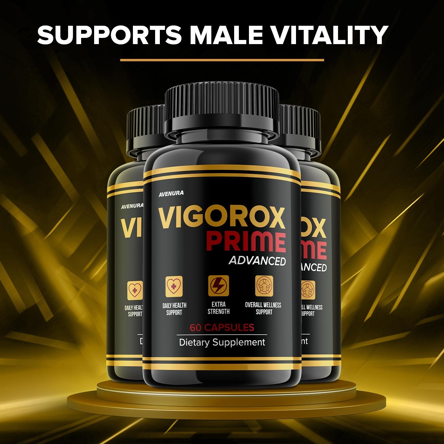 (1 Pack) Vigorox Prime for Men Capsules – VigoroxPrime MultiVitamin Energy Pills