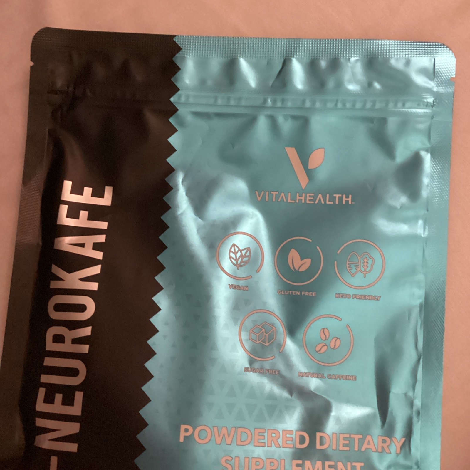 VitalHealth V-NEUROKAFE Coffee Supplement Powder Reishi Ginseng 5.30oz/150g