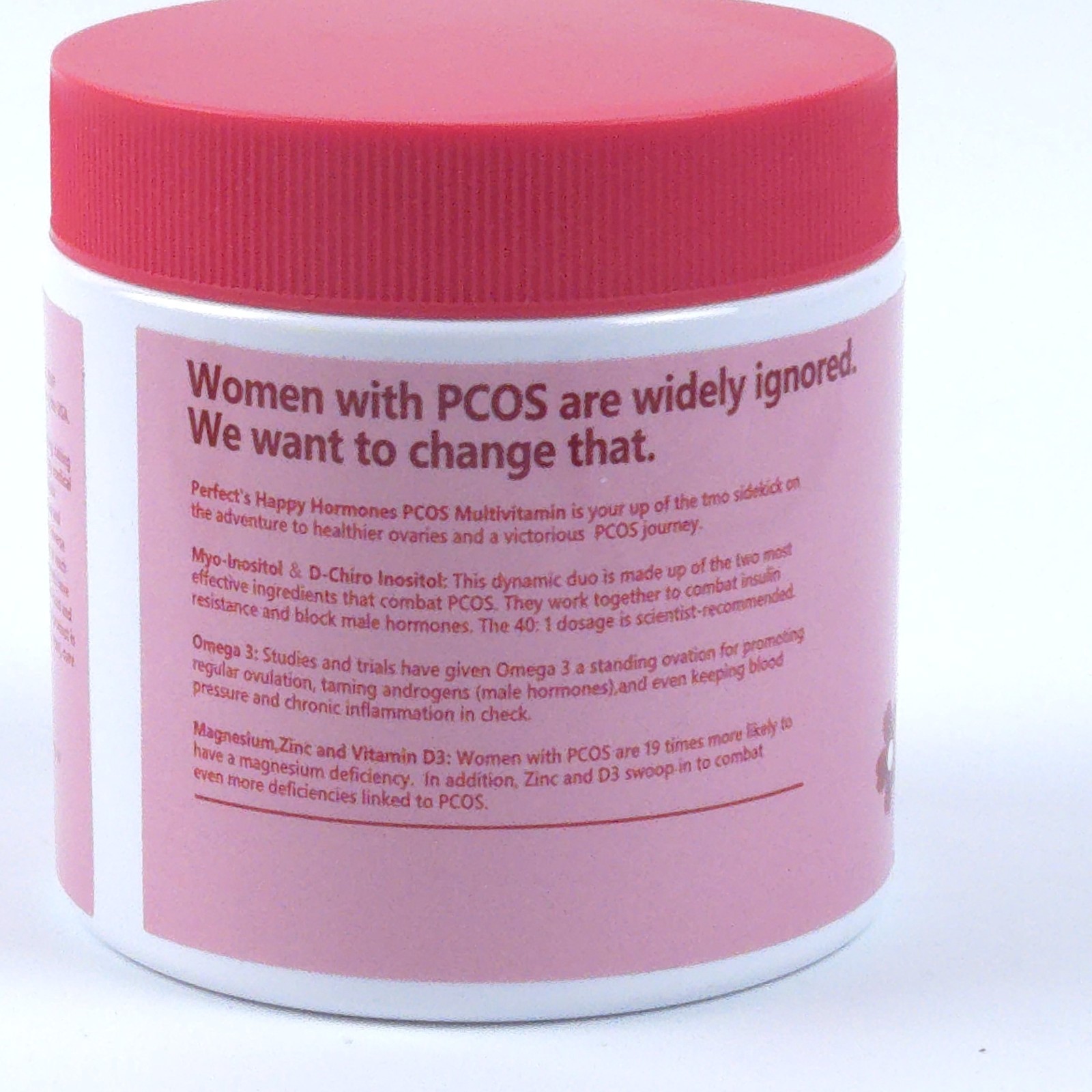Happy Hormones Multivitamin for PCOS 120 Caps – 10/2026