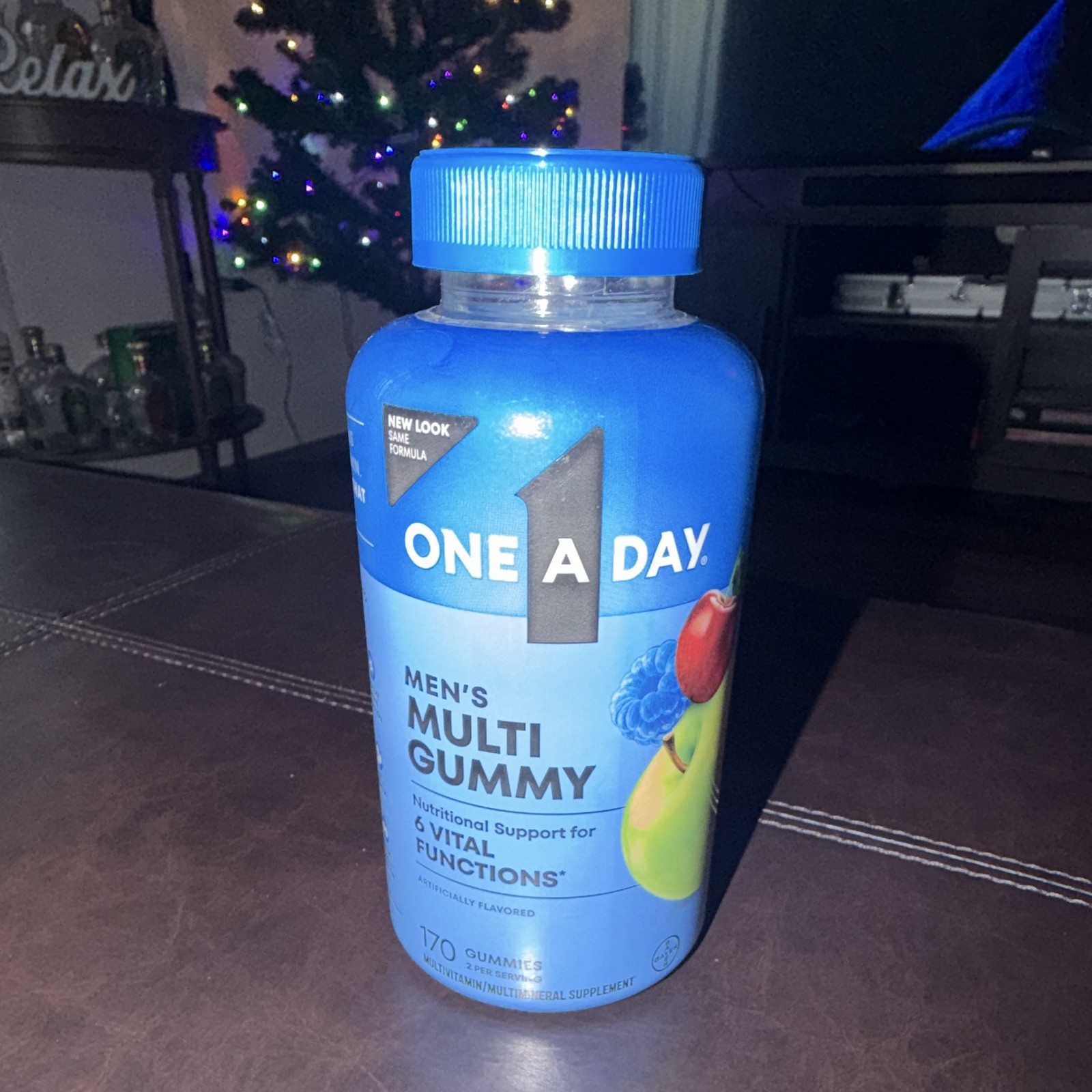 One A Day Men’s Multi Gummy Multivitamin Kosher No HFCS 170 Gummies