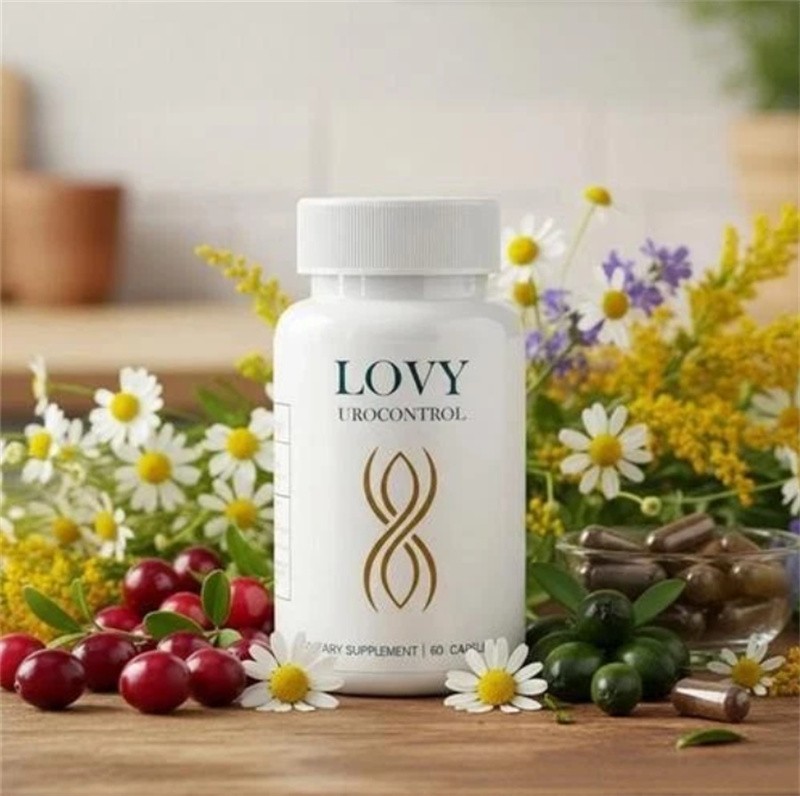 2X Lovy Urocontrol Capsules, Bladder Health Supplement, Maximum Strength Formula