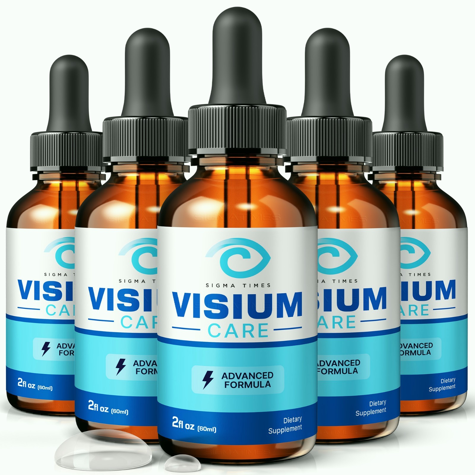 Visium Care Drops – Oral Supplement for Eye Health & Vision Wellness – 5 Pack