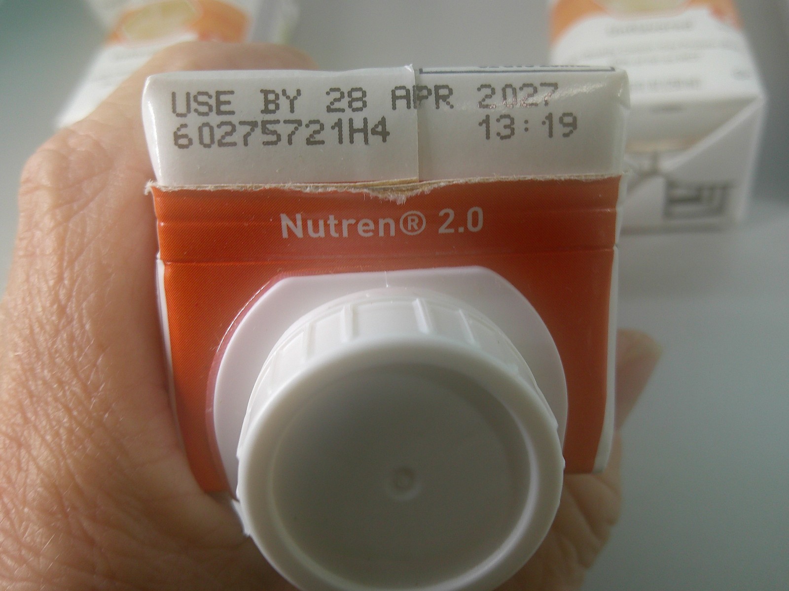 10 Factory Sealed Nestle Nutren 2.0 Unflavored Expires April 2027