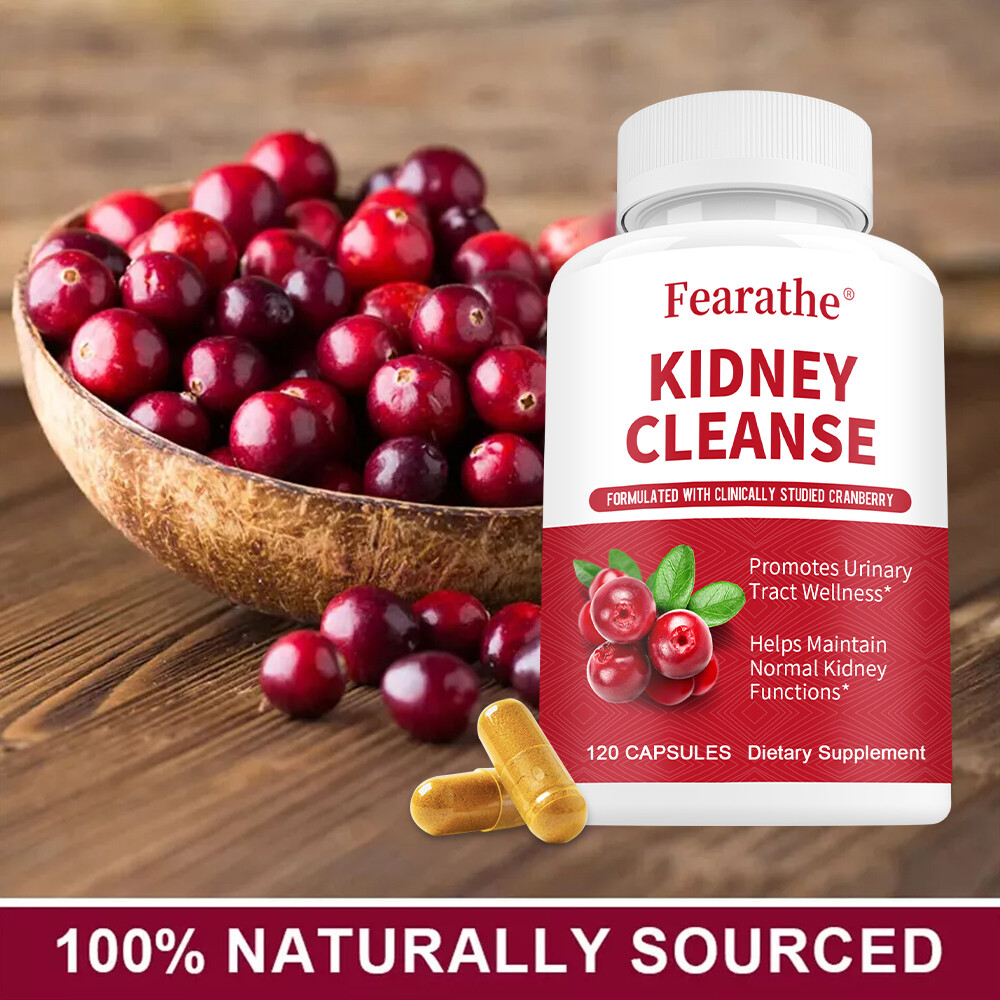 Kidney Health Cleanse Support Detox Natural Supplement High Quality