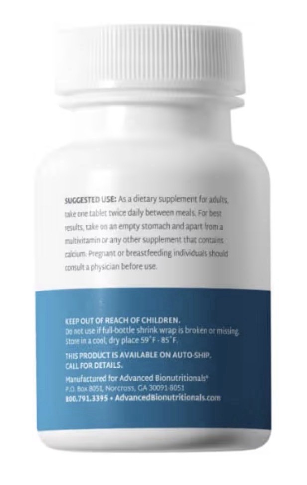 Advanced Bionutritionals Ultimate Bone Support Supplement Bone Strength 60Tablet