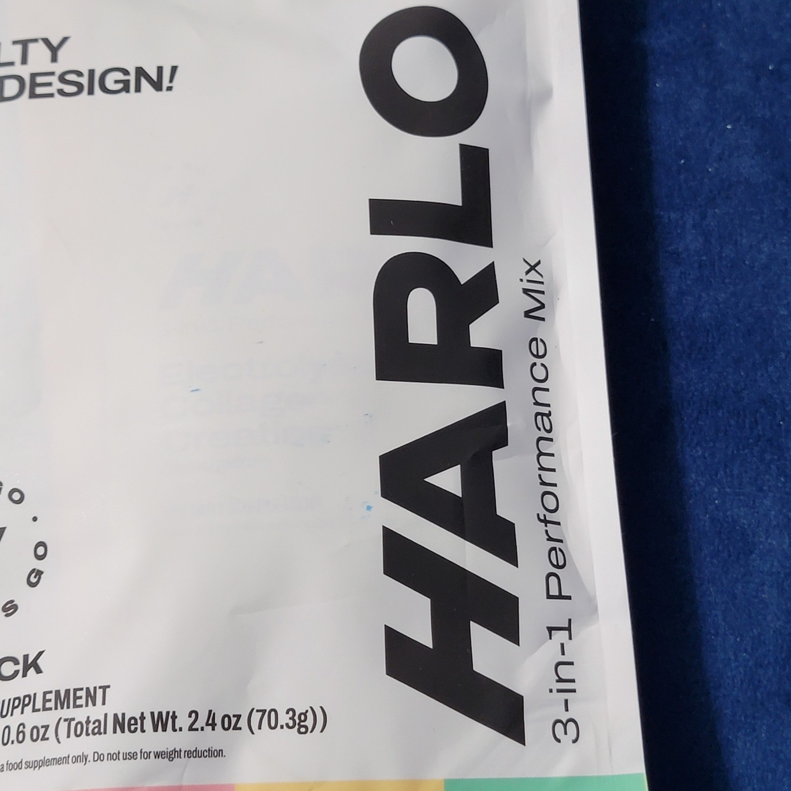 Harlo 3-in-1 Performance Mix Electrolytes, Collagen, Salty by Design