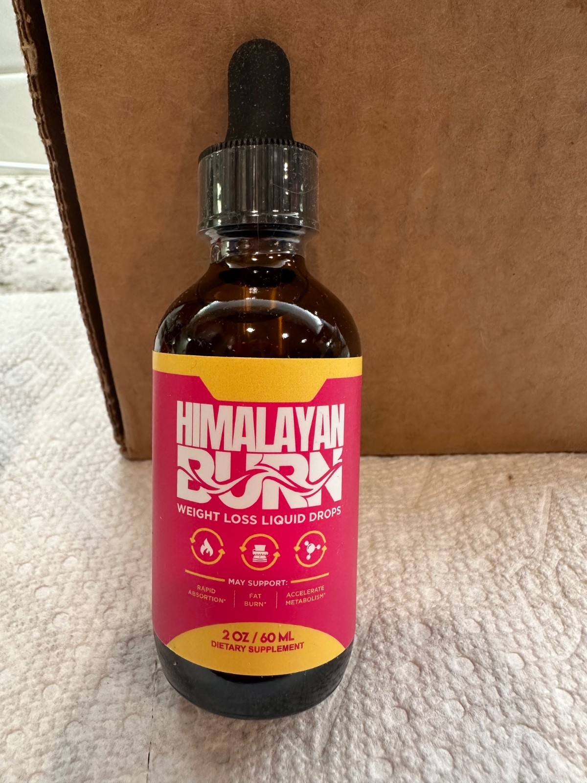Himalayan Burn Weight Loss Drops, Fat Burning Formula- 13 Bottles Genuine