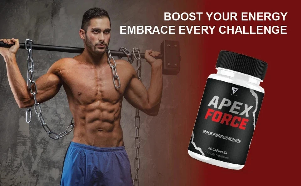 Apex Force Max Performance Supplement, ApexForce Pills for man – (180 )