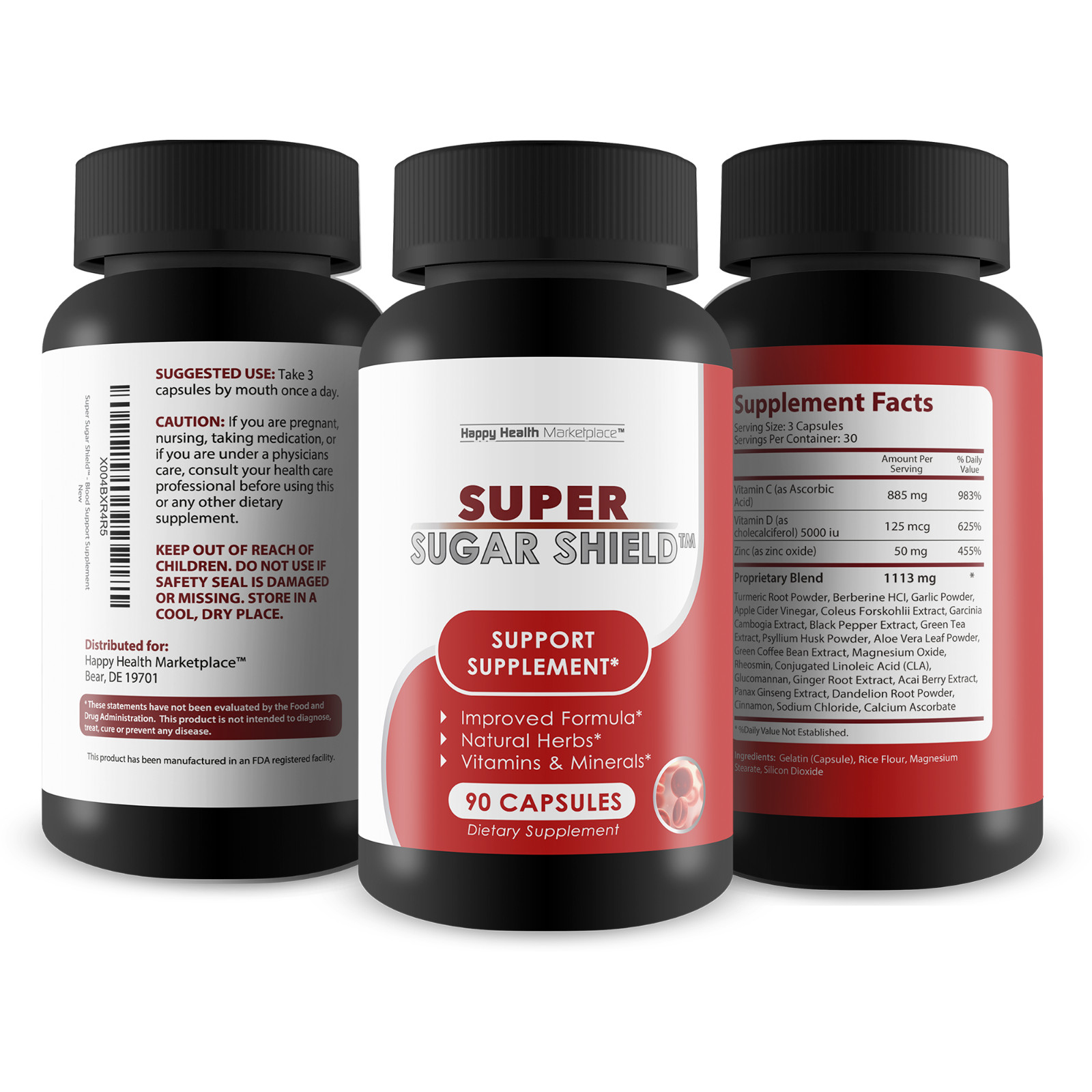 Super Sugar Support – Our Best Berberine Glucose Support Supplement